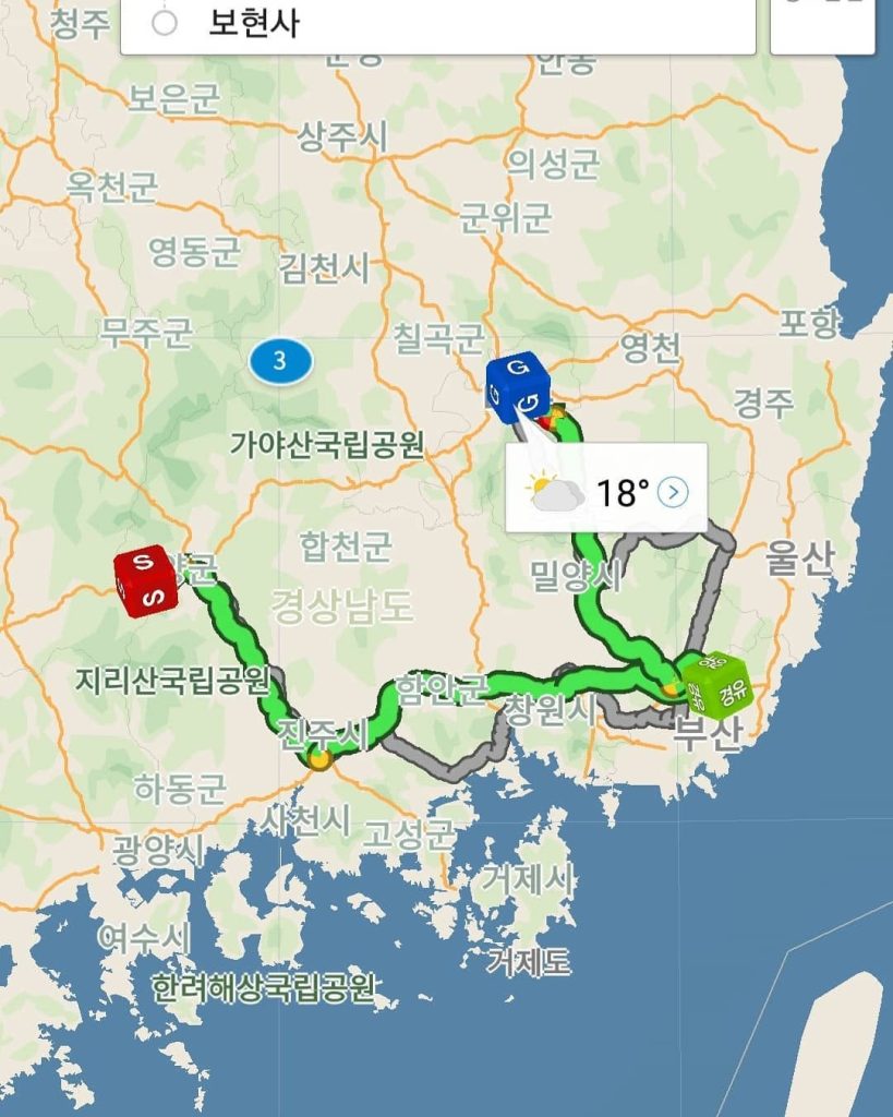 길 위에서 보낸 하루, 한 절의 책임을 받다